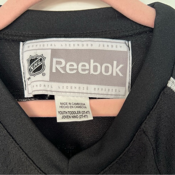 Reebok LA Kings Kopitar 11 NHL Youth 2-4T Official Black Hockey Jersey Toddler - Picture 7 of 14
